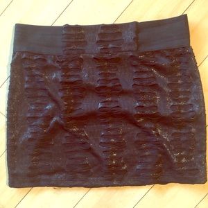 Fabulous Metallic/Glitter Skirt